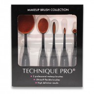 Technique PRO® Makeup Ovalbørster - 5 sæt
